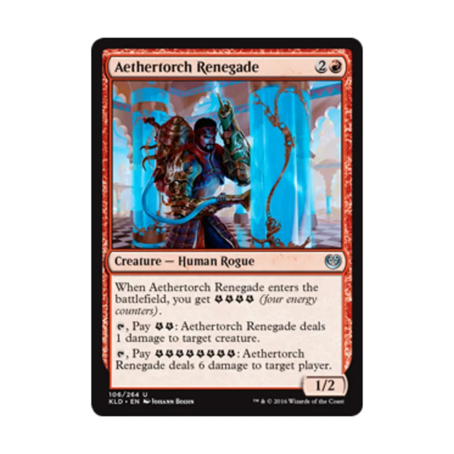 

CCG Отступник Эфирного Факела (U), MTG - Kaladesh