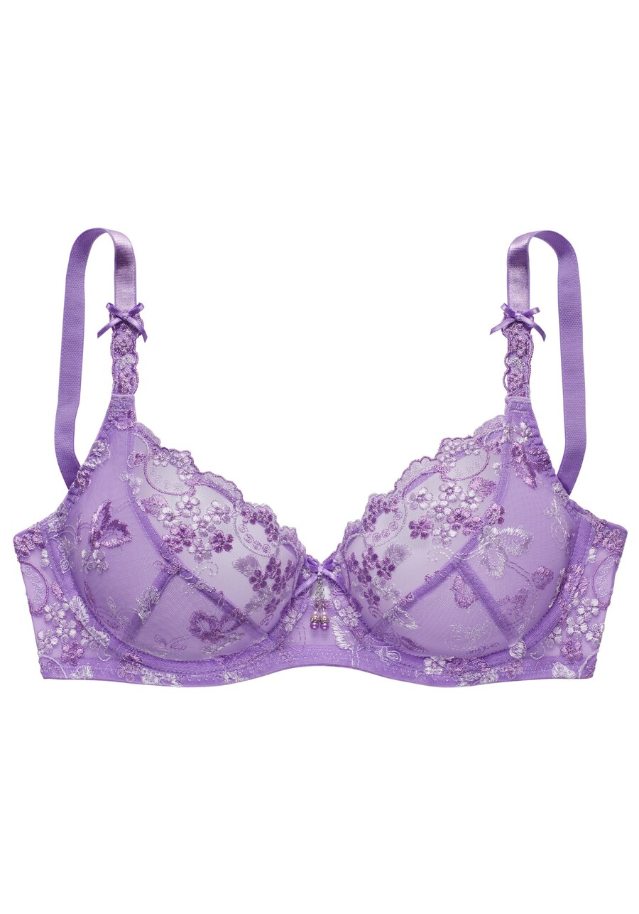 

Обычный бюстгальтер LASCANA, цвет Lavender/Light purple