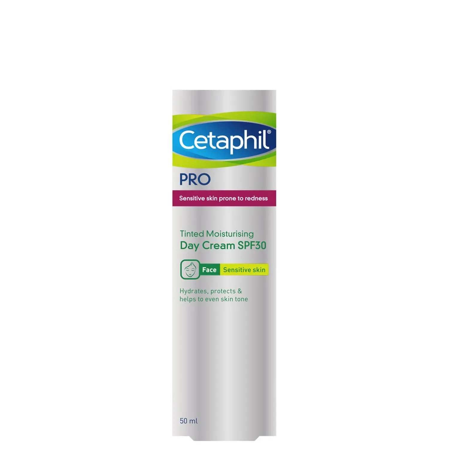 Маска для лица Cetaphil — PRO Увлажняющий тонирующий дневной SPF, 50 мл — фото 3