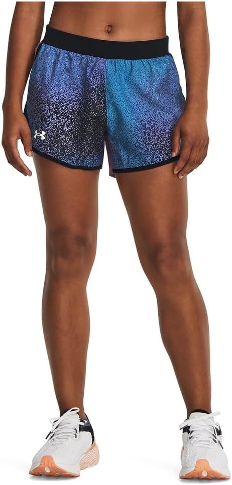 

Женские беговые шорты Under Armour Fly by 2.0 Printed, (466) Harbor Blue/Black/Reflective