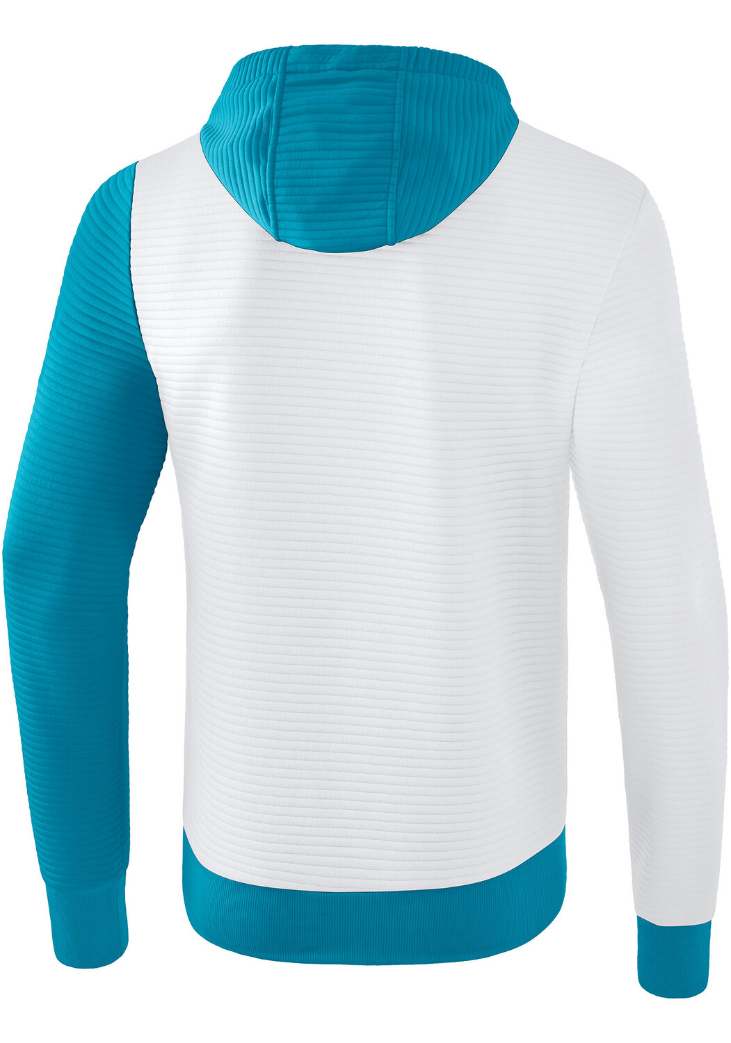 

Толстовка erima 5 C Kapuzensweat, цвет weiss/oriental blue/colonial blue