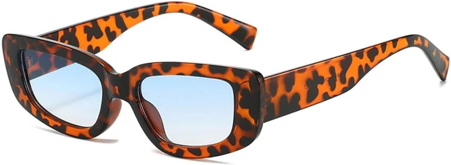 

Солнцезащитные очки с защитой от УФ-излучения UV400 для женщин и мужчин | Градиентные очки «кошачий глаз» с леопардовым принтом | для занятий спортом на открытом воздухе DSVIGF, Leopard Blue