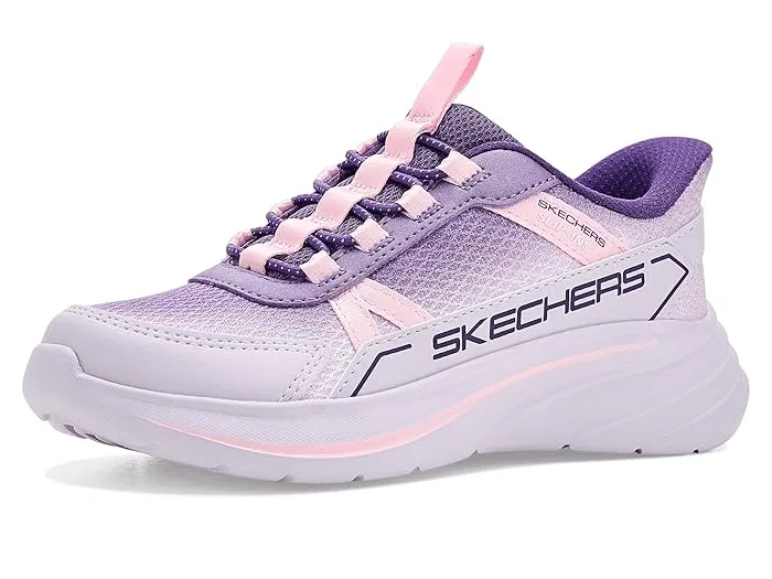 Кроссовки с технологией Hands Free Slip-Ins Wave 92 SKECHERS KIDS, Rose