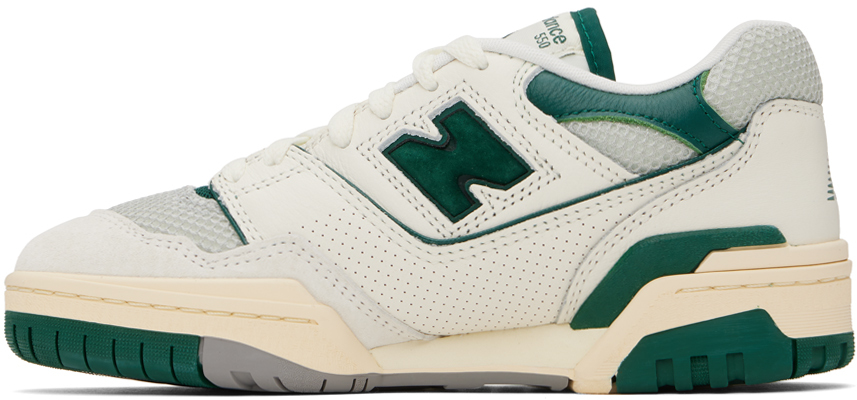Кроссовки Off-White & Green 550 New Balance — фото 3