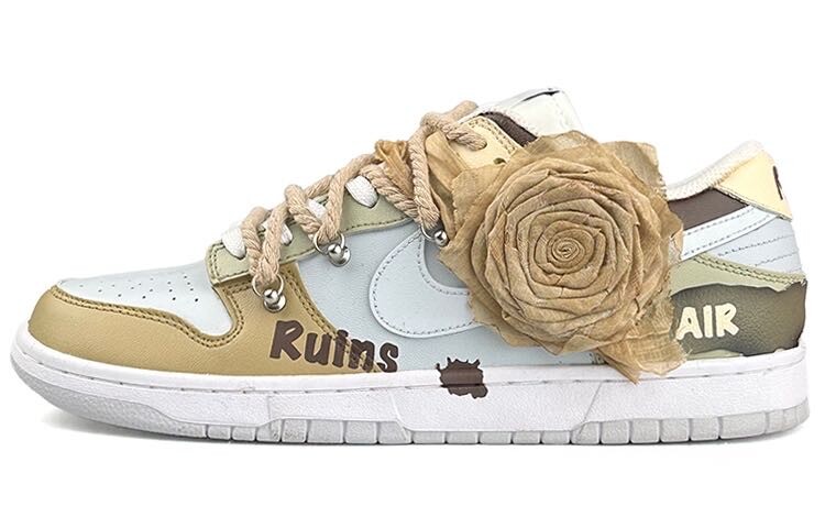 

Кроссовки Nike Skateboarding Shoes Women's Low-top Yellow, цвет Wheat