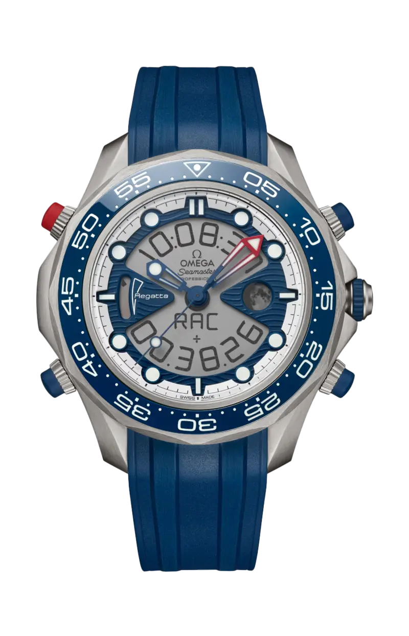 

Симастер регатта 46,75 мм, титан на резиновом ремешке - 216.92.46.79.10.001 OMEGA