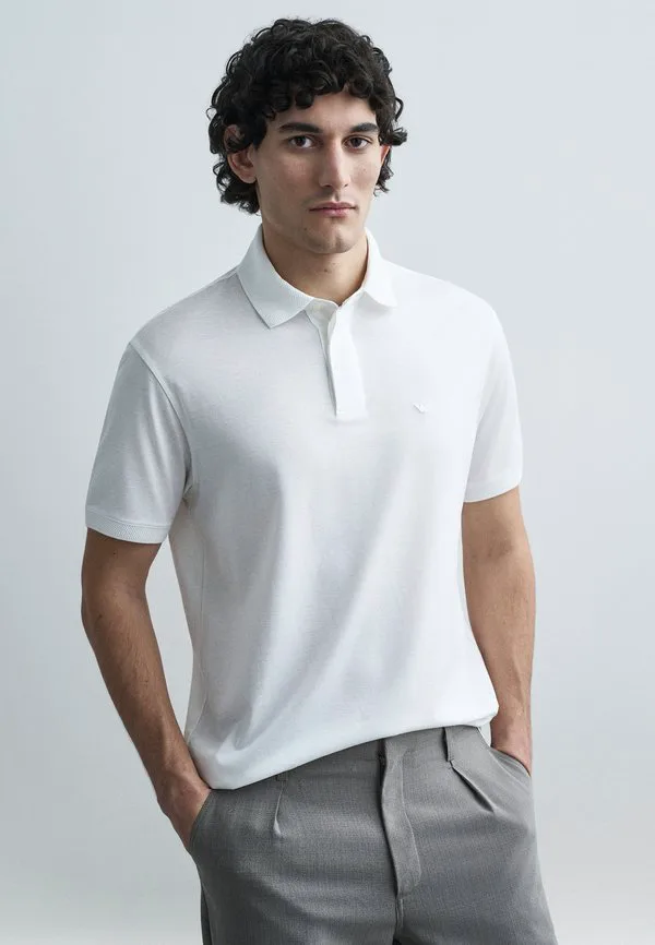 Рубашка поло Emporio Armani, Off-White