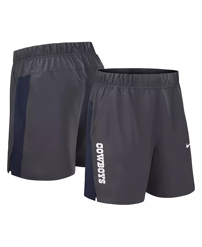 

Мужские серые шорты Dallas Cowboys Woven Victory Performance Nike