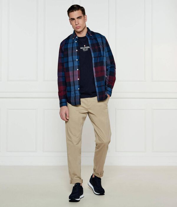 Брюки-Чиносы Harlem Tapered fit Tommy Hilfiger, желтый — фото 2