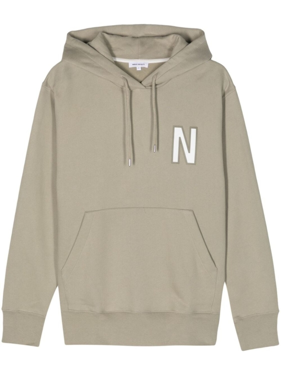 

Norse Projects худи Arne с логотипом, зеленый