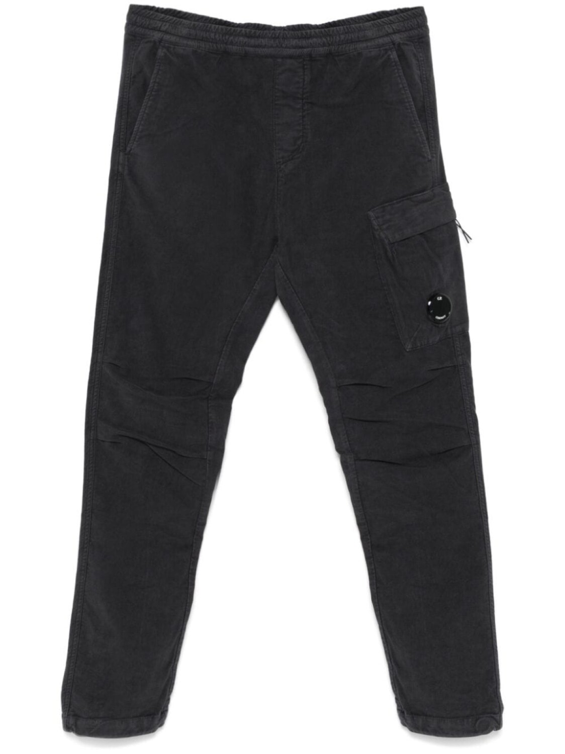

C.P. Company брюки карго с декором Lens, черный