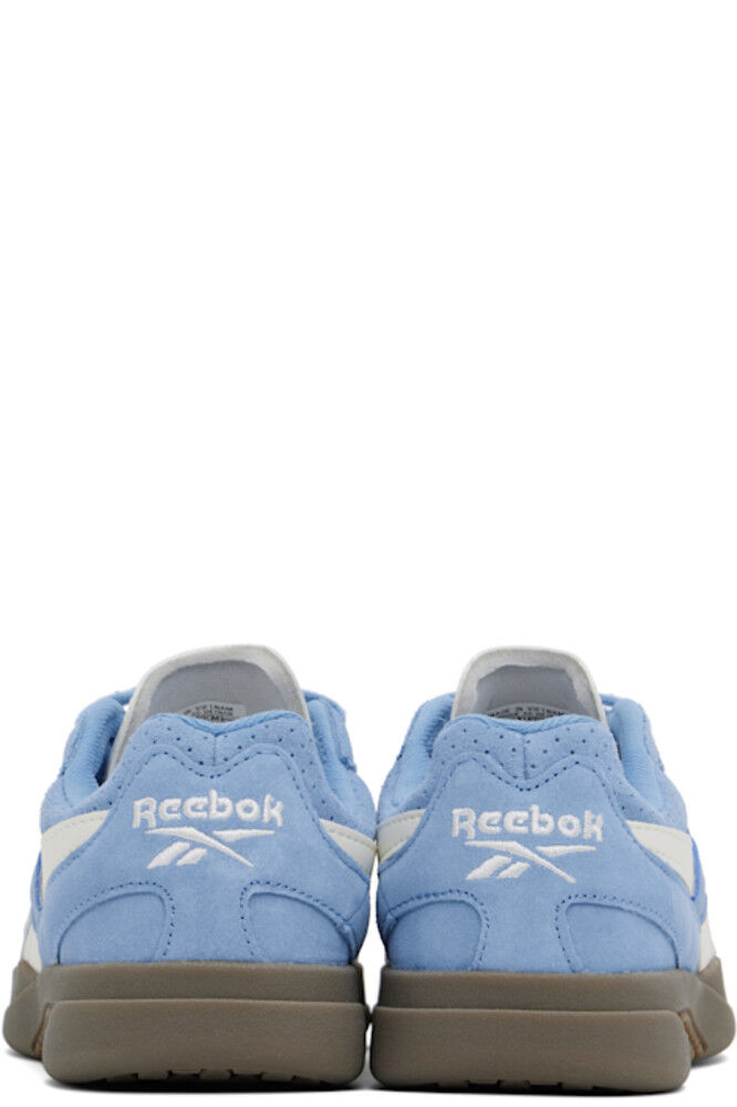 Сине-белые уличные кроссовки Hammer Reebok Classics — фото 2