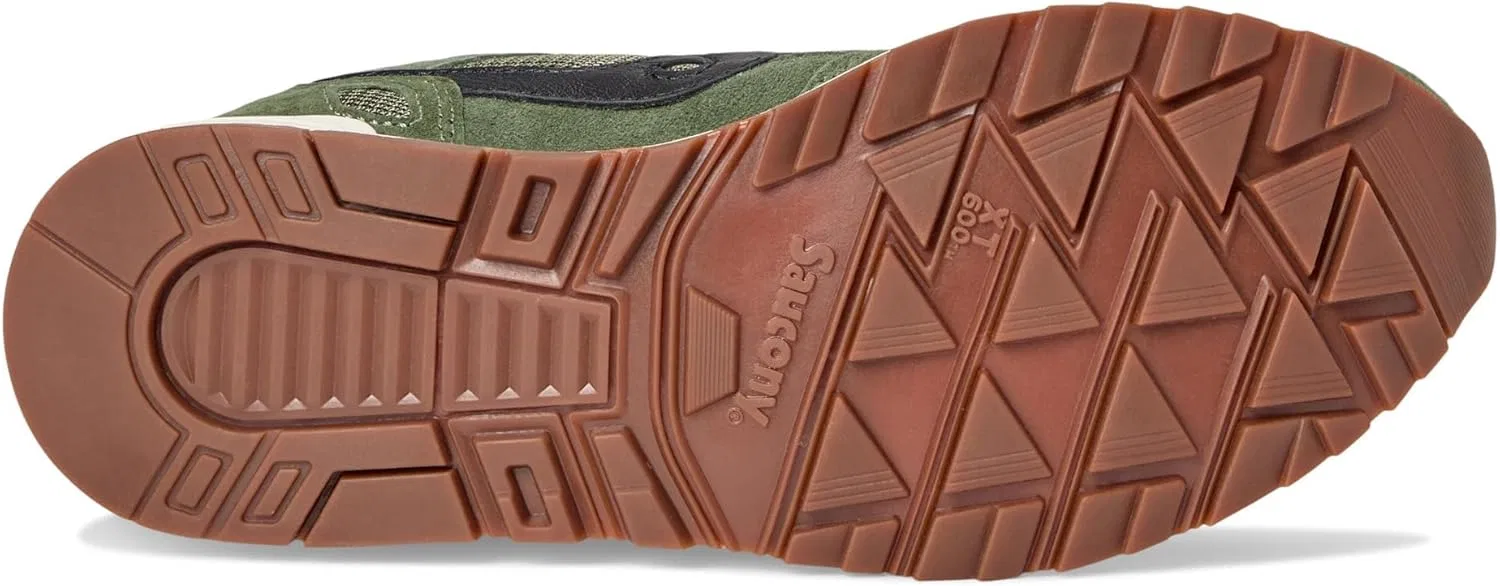 Кроссовки Saucony унисекс Saucony Shadow 5000 Grüne Lederschue, Green / Black — фото 3