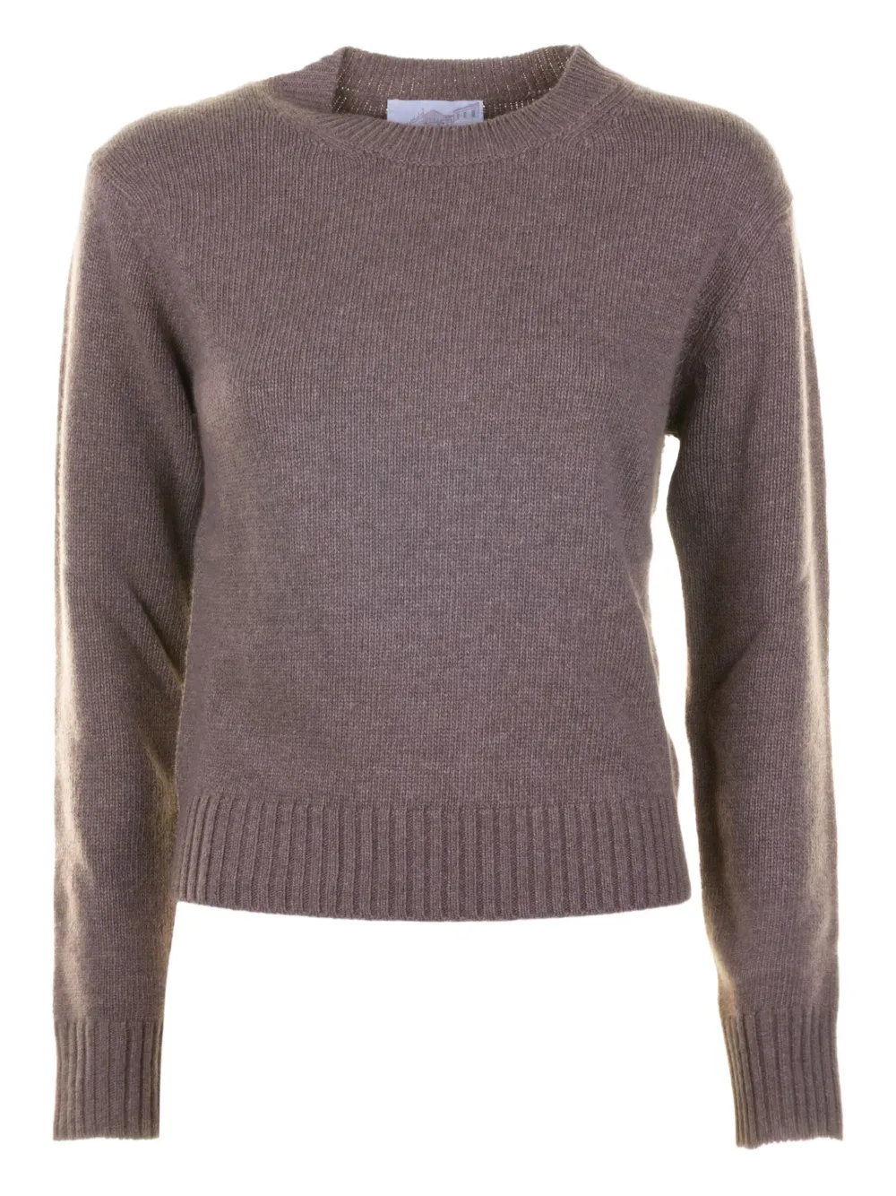 

Рифленый кашемировый свитер Cinque, коричневый