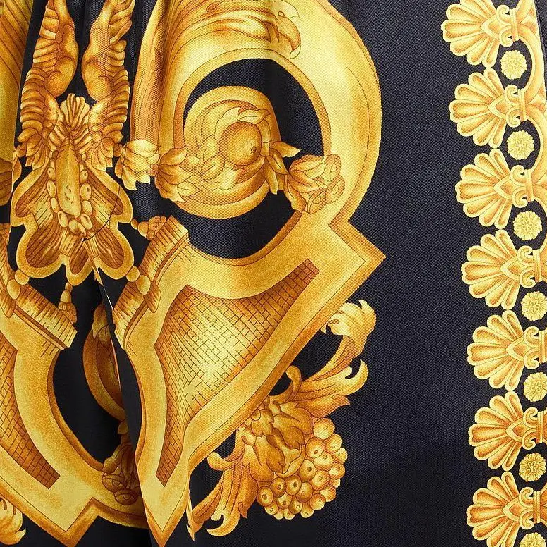 Мужские повседневные шорты SS25 Versace, черный — фото 4