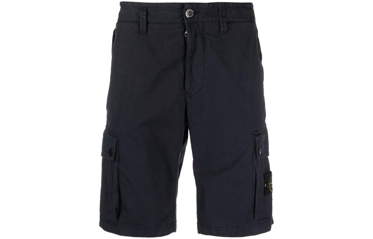 

Шорты-карго мужские Stone Island, темно-синий