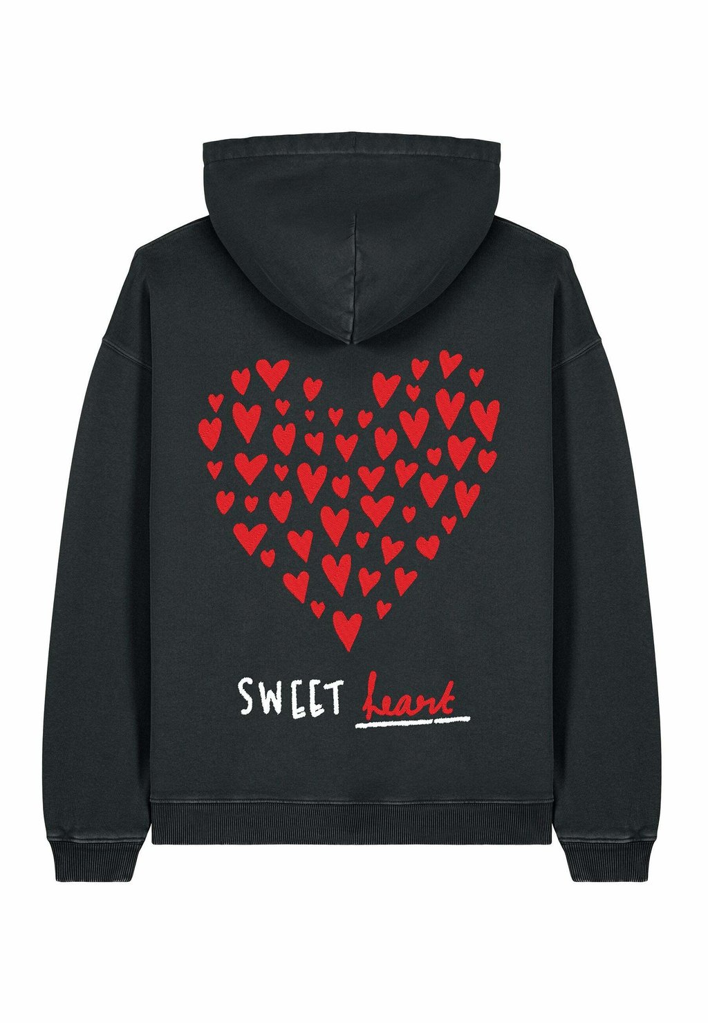 

Толстовка SWEETHEART BACK PRINT UNISEX VINTAGE HEAVYWEIGHT - Hoodie Mira Paris, цвет Black Denim
