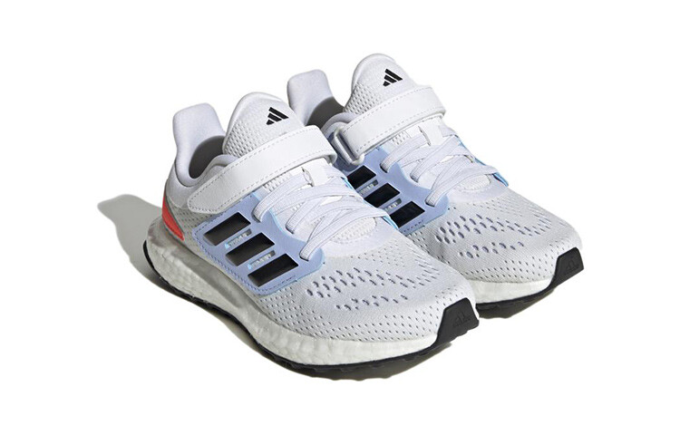 Кроссовки детские Pureboost 22 PS Low-top белые/королевские синие Adidas — фото 3