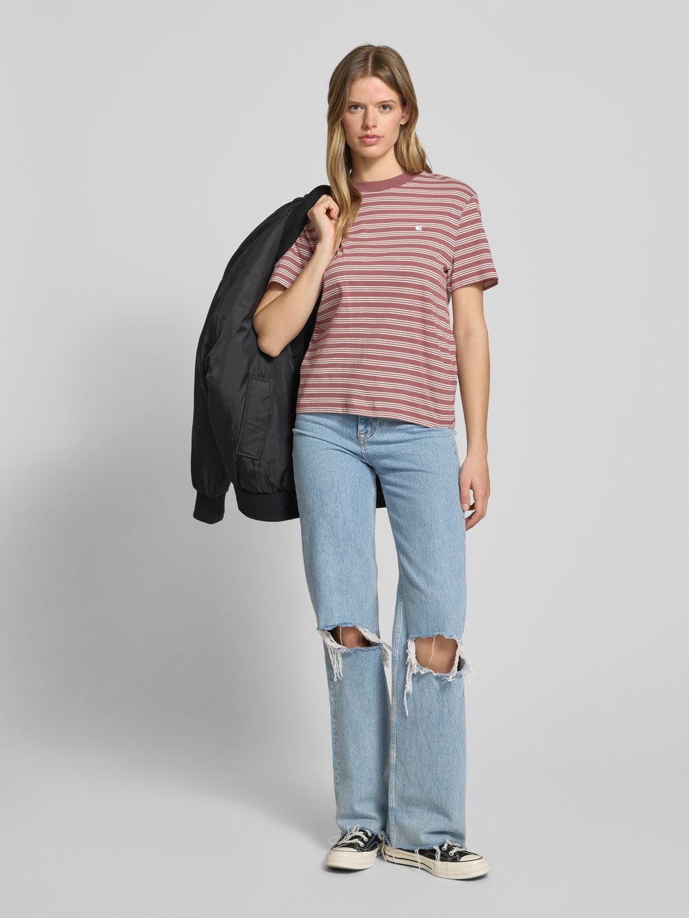 

Футболка с вышитой этикеткой модель «Сидней» Carhartt Work In Progress, розовый