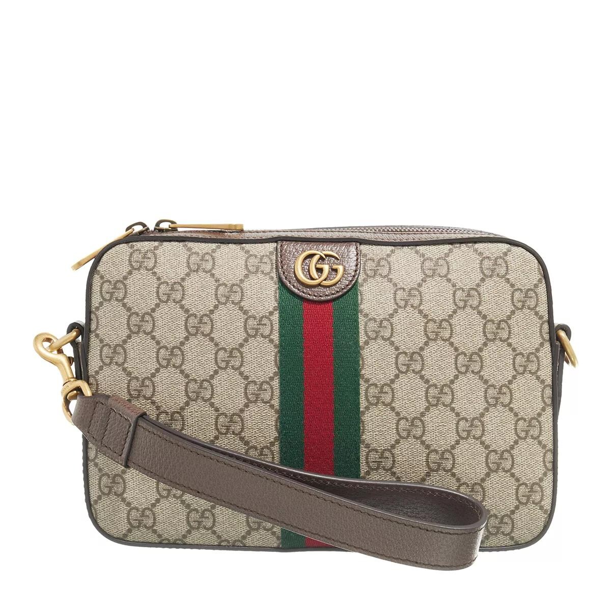 

Сумка на плечо ophidia gg и парусина gg supreme из черного дерева Gucci, бежевый