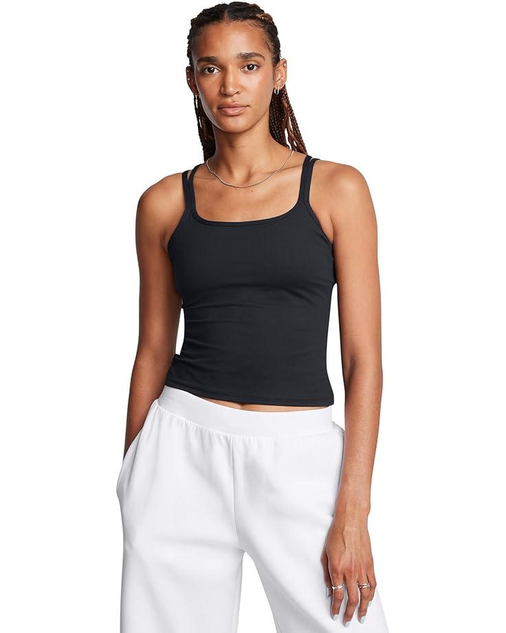 

Топ Under Armour Motion Strappy Tank Top, цвет Black/Jet Gray