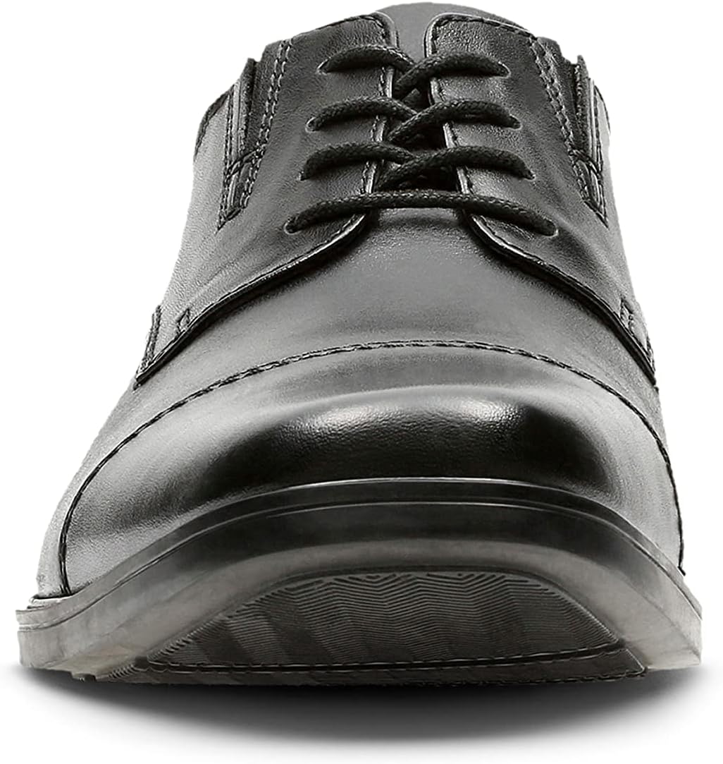 Мужские туфли Clarks Tilden Cap, черный — фото 2