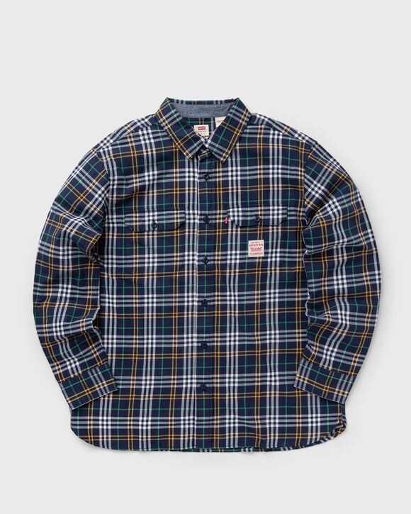 

Рубашка Levis Classic Worker Workwear, цвет boone plaid dress blues