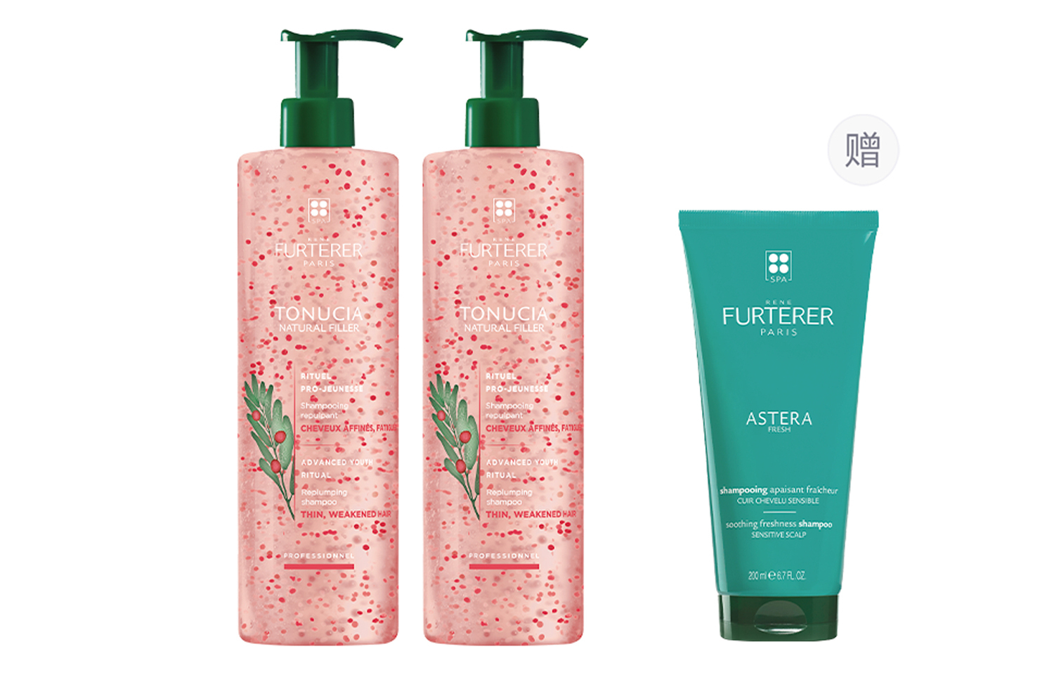 

Шампунь FULVDEYA Strength And Abundance для ухода за волосами: увлажняющий, очищающий, предотвращающий ломкость, с приятным мыльным ароматом Rene Furterer, shampoo 600ml*2 [gift] refreshing soothing shampoo 200ml