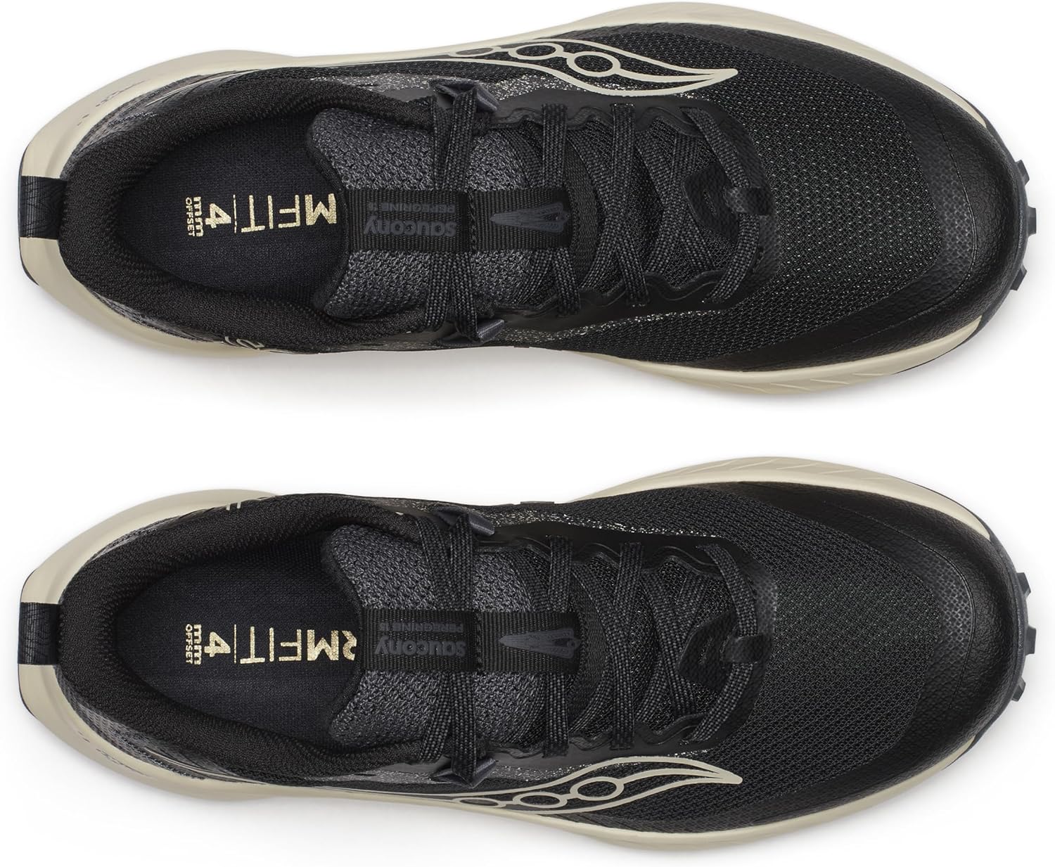 Мужские кроссовки для трейлового бега Saucony Peregrine 15, черный — фото 4