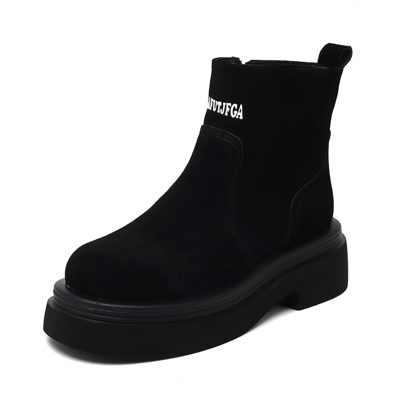 

FAPAI Унисекс черные ботинки на щиколотку, цвет Black (Women's)