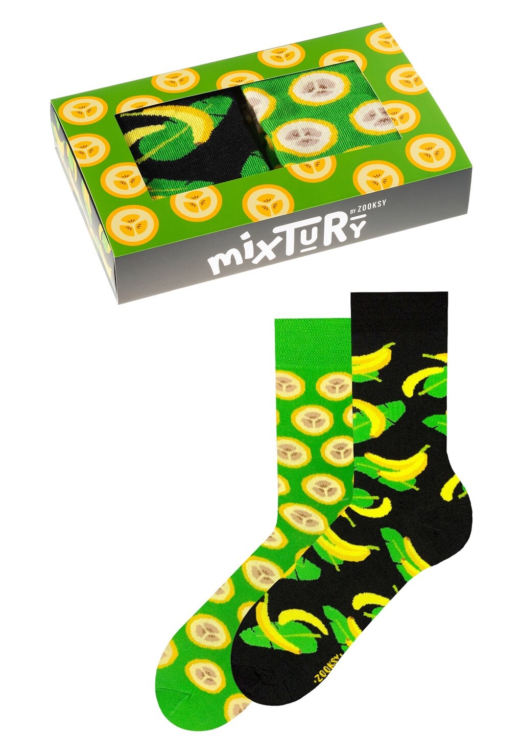 

Носки MIXTURY 2PACK Zooksy, зеленый