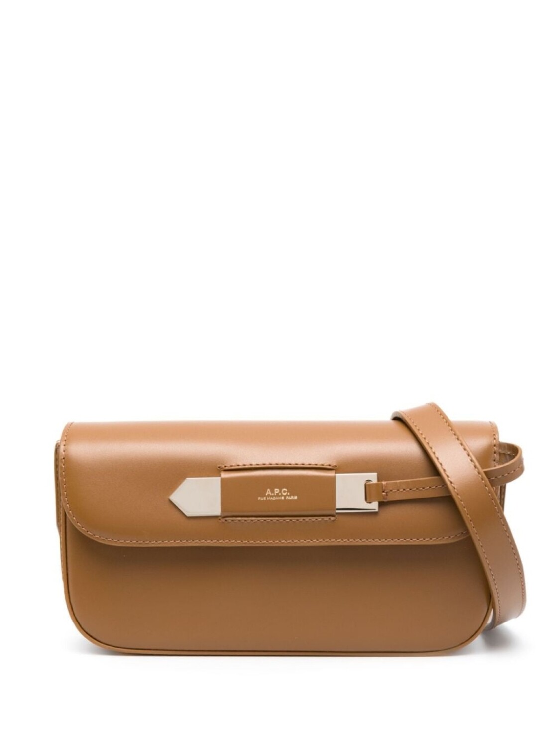

A.P.C. сумка на плечо Charlotte, коричневый