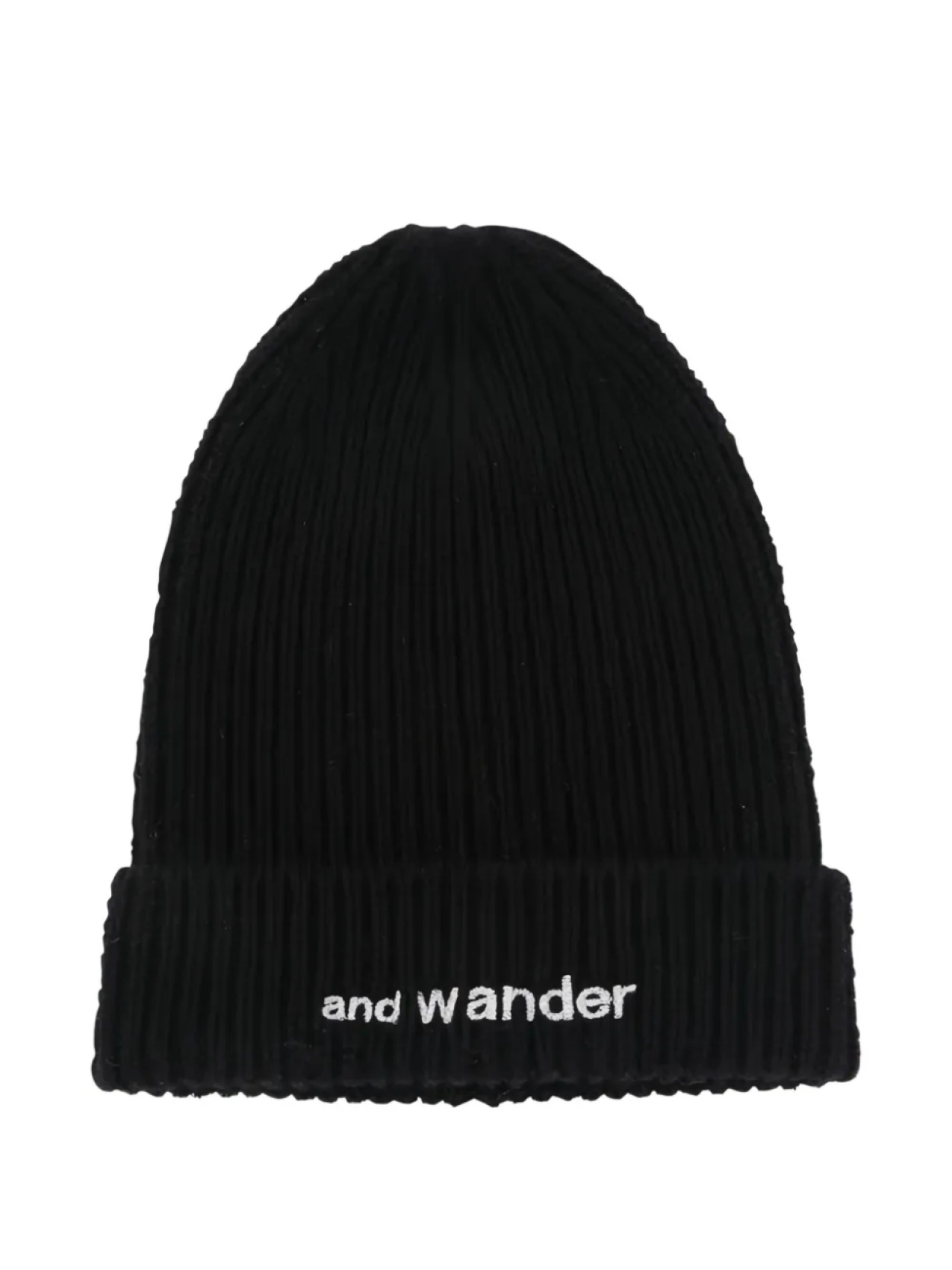

И шапка-бини в рубчик Wander And Wander, черный