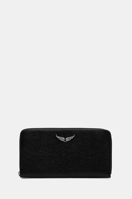 

Кожаный кошелек Zadig&Voltaire, черный