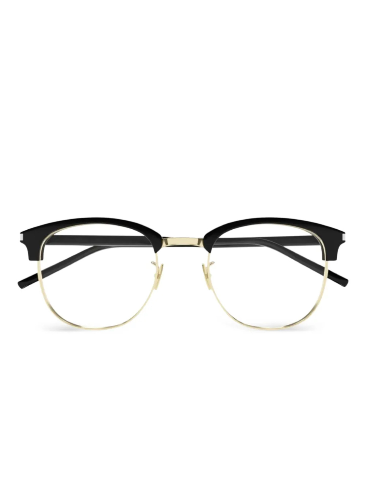 

Очки с гравировкой логотипа Saint Laurent Eyewear, черный