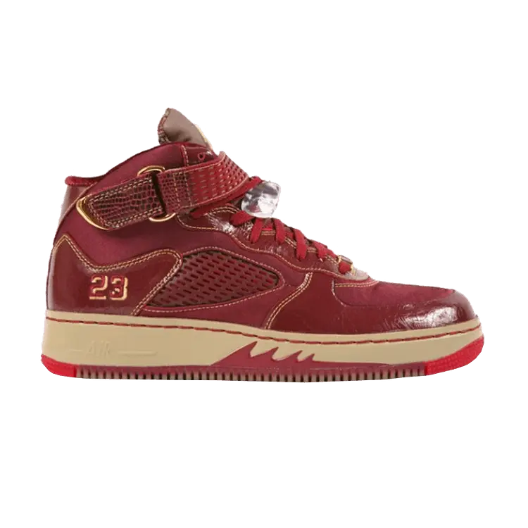 

Кроссовки Air Jordan Air Jordan Fusion 5 Wine N Grind, красный