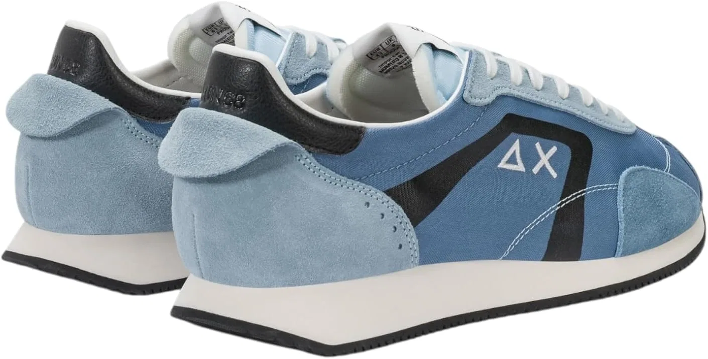 Кроссовки SUN68 Men's Easy Runner Accessories, Blue Clair — фото 4