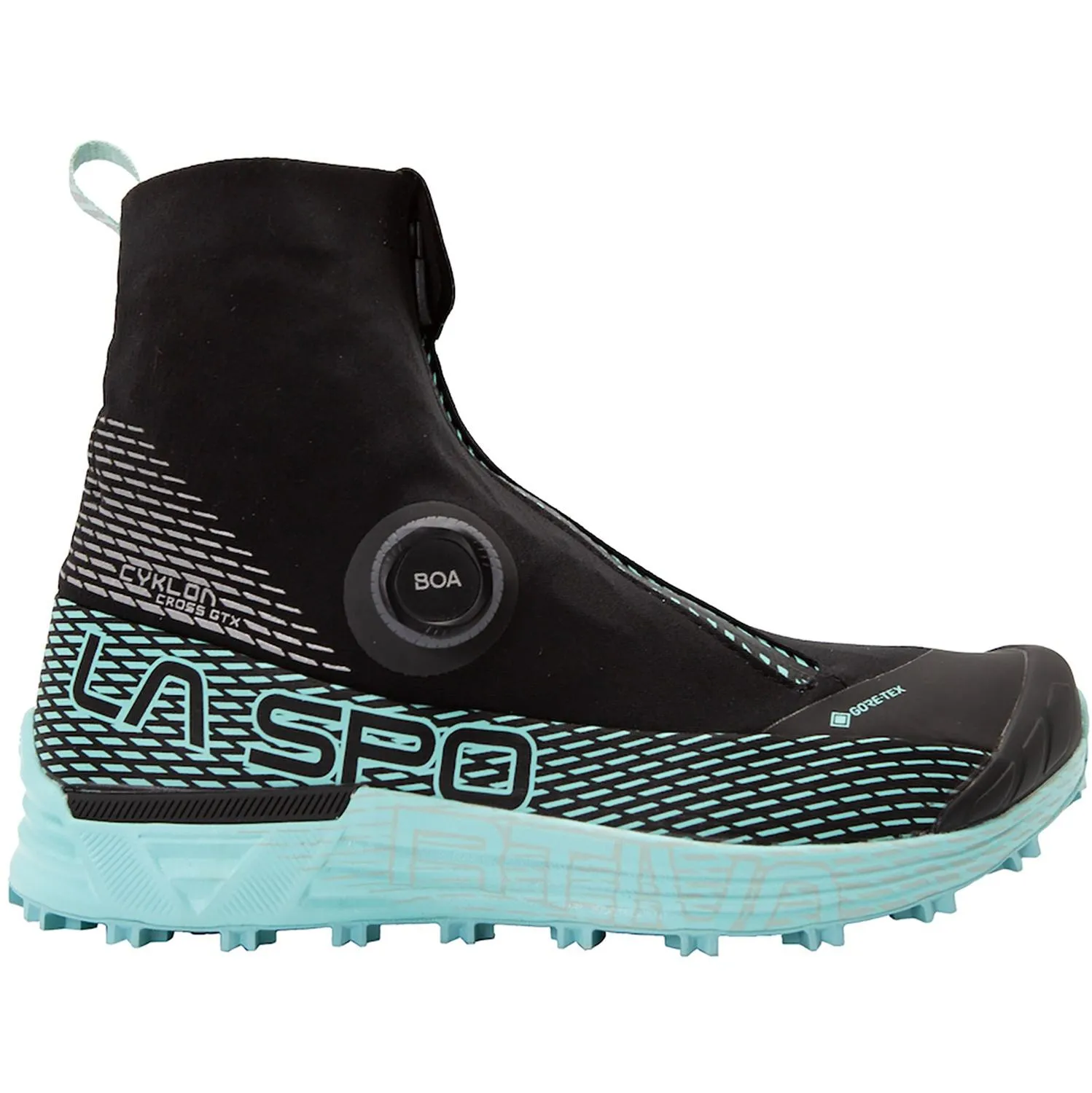 Женские кроссовки Cyklon Cross GTX для трейлраннинга La Sportiva, Black/Iceberg