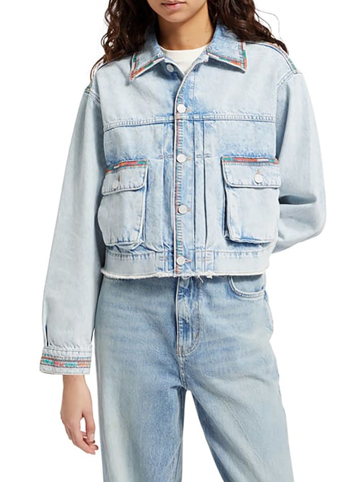 

Джинсовая куртка Scotch & Soda, светло-синий