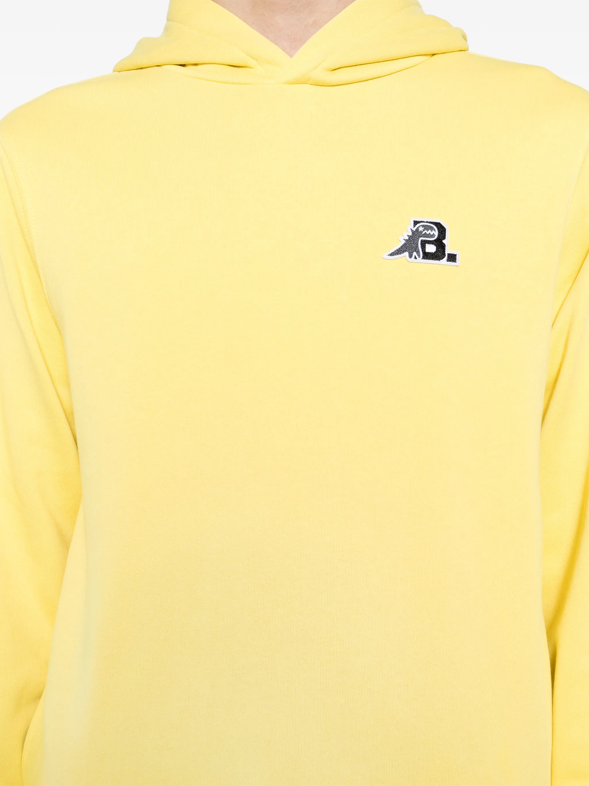 

Худи с нашивкой-логотипом Sport B. By Agnès B., желтый