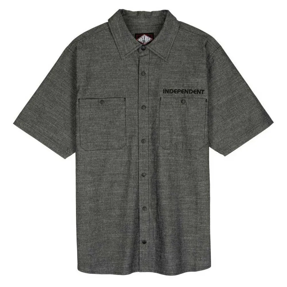 

Рубашка с коротким рукавом Independent Groundwork, серый