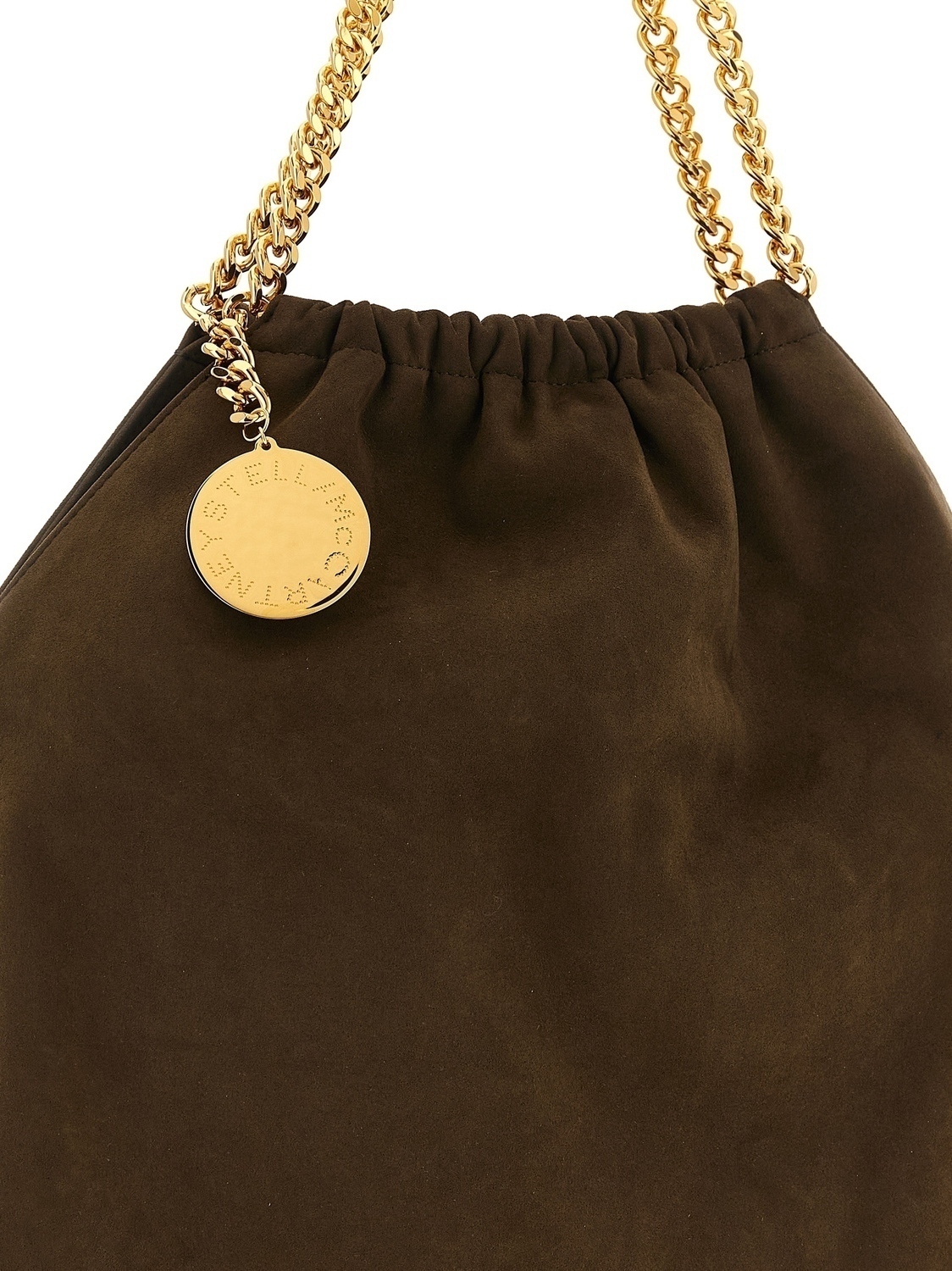 Сумка на плечо 'Falabella Drawstring' STELLA MCCARTNEY, коричневый — фото 3