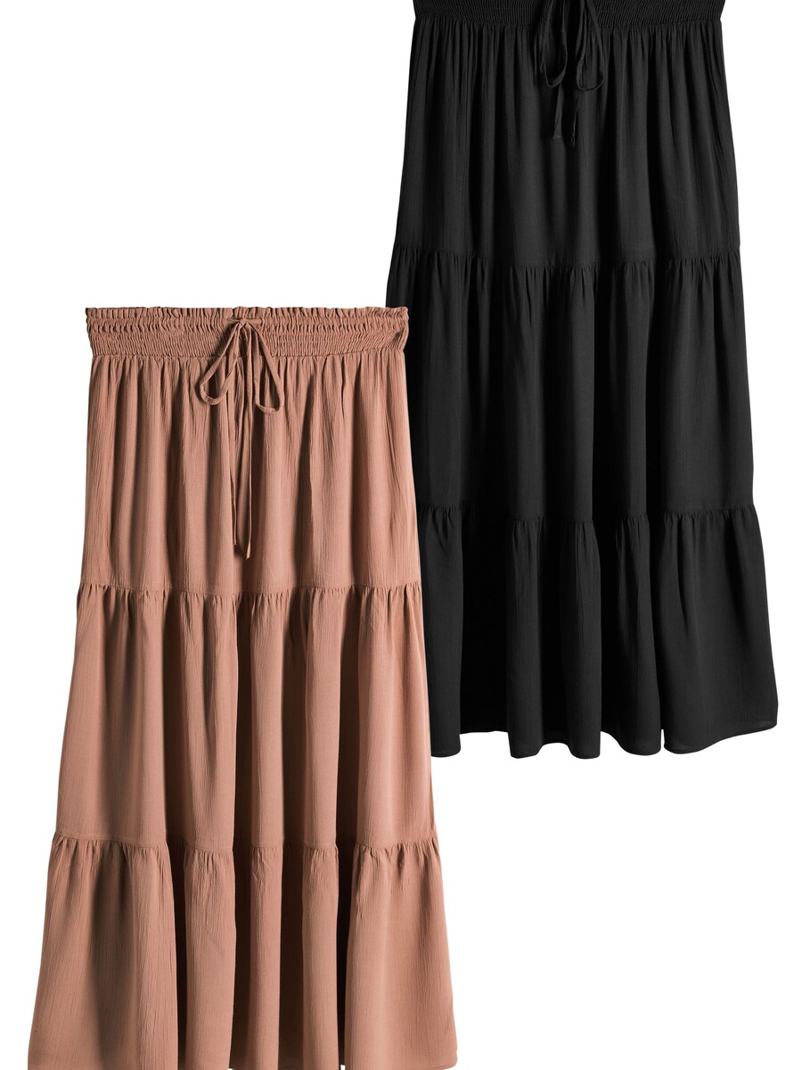 

Юбка The Set, цвет Brown/Black
