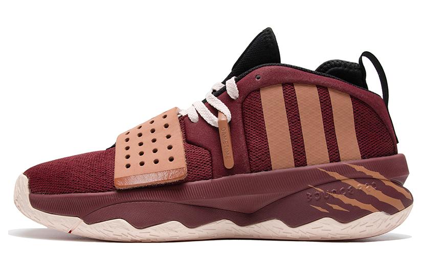 

Adidas Dame 8 EXTPLY "Legends Unleased", Тёмно-красный