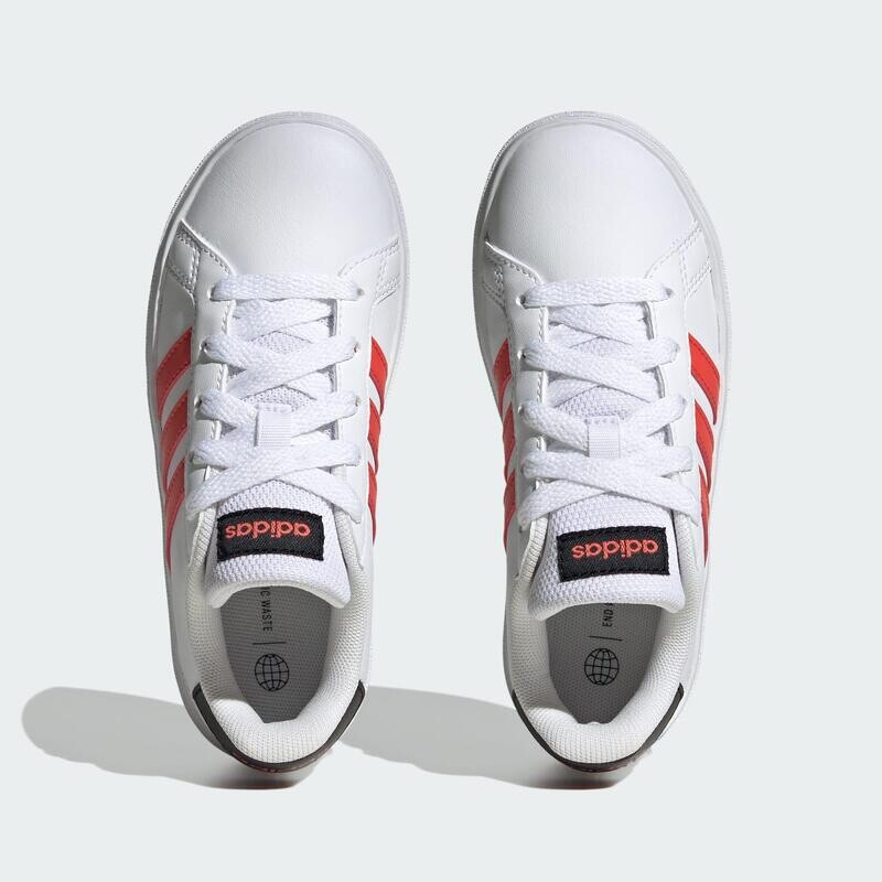 Теннисные кроссовки на шнуровке Grand Court Lifestyle ADIDAS, цвет blanco — фото 3