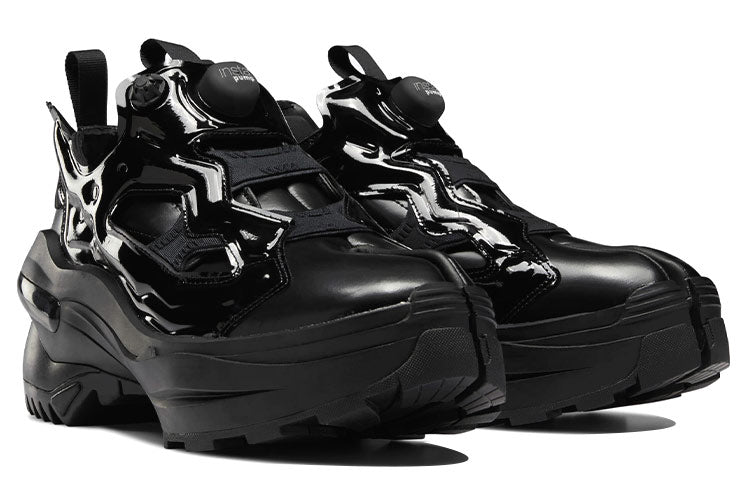 Кроссовки Reebok InstaPump Fury Oxford x Maison Margiela Tabi 'Black', черный — фото 3