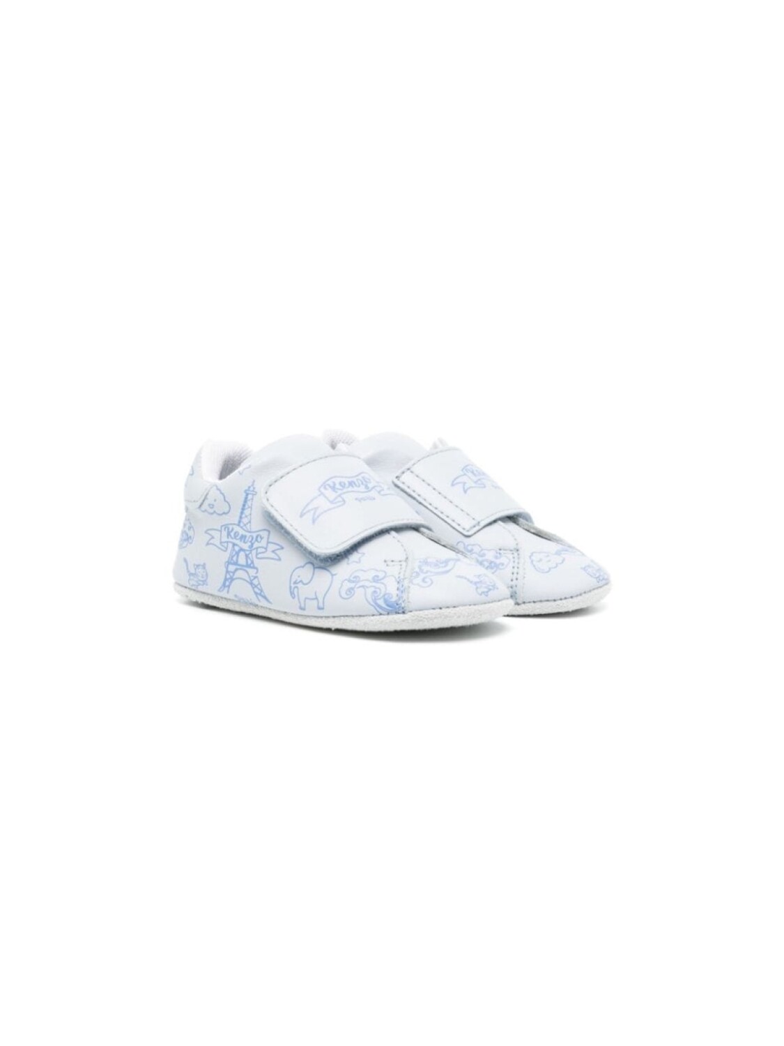 

Кеды с принтом Kenzo Kids, синий