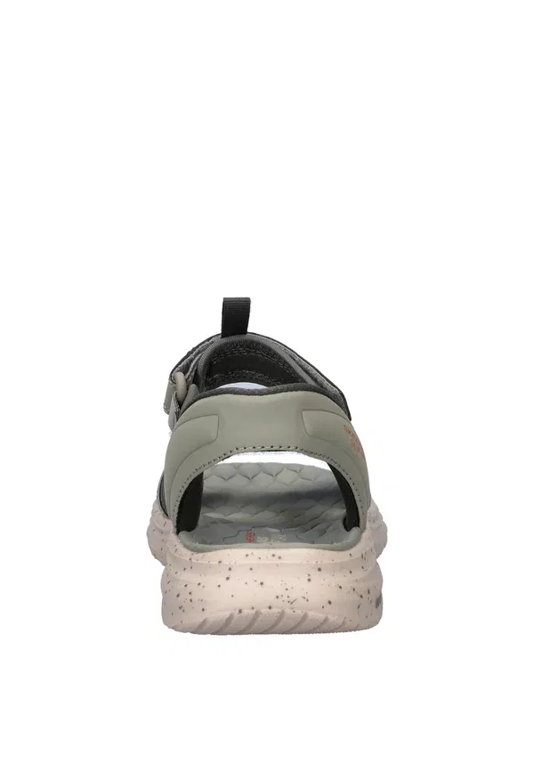 Сандалии мужские Skechers Hands free slip in vapor foam, зеленые — фото 3