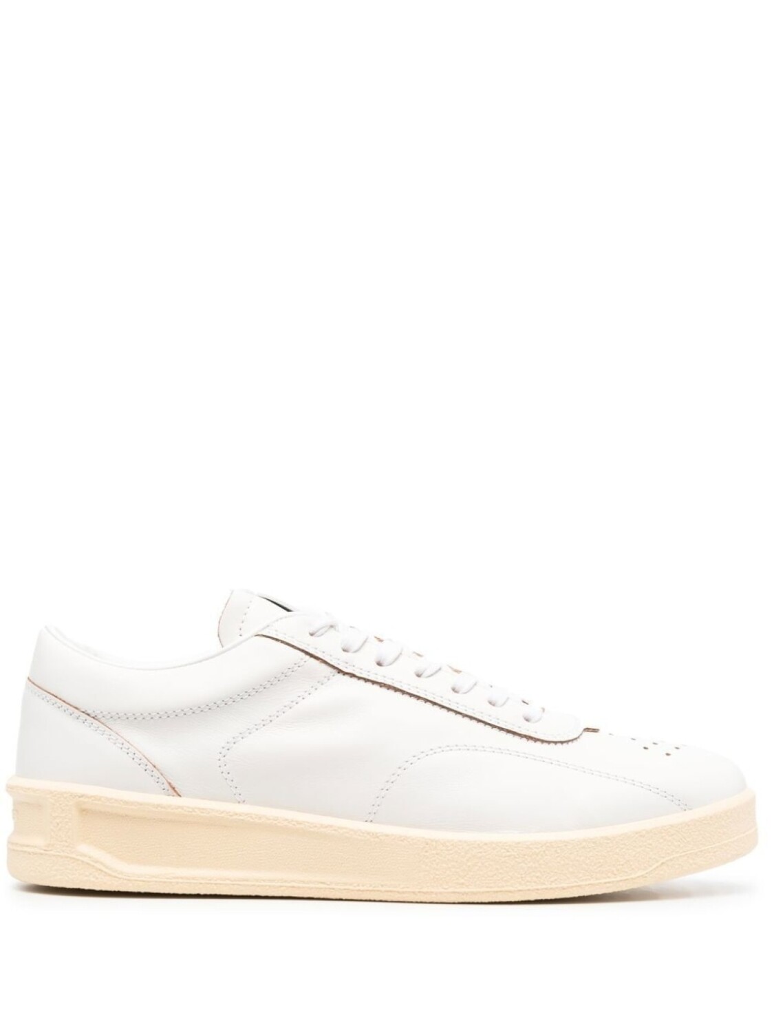

Jil Sander кеды на шнуровке, белый