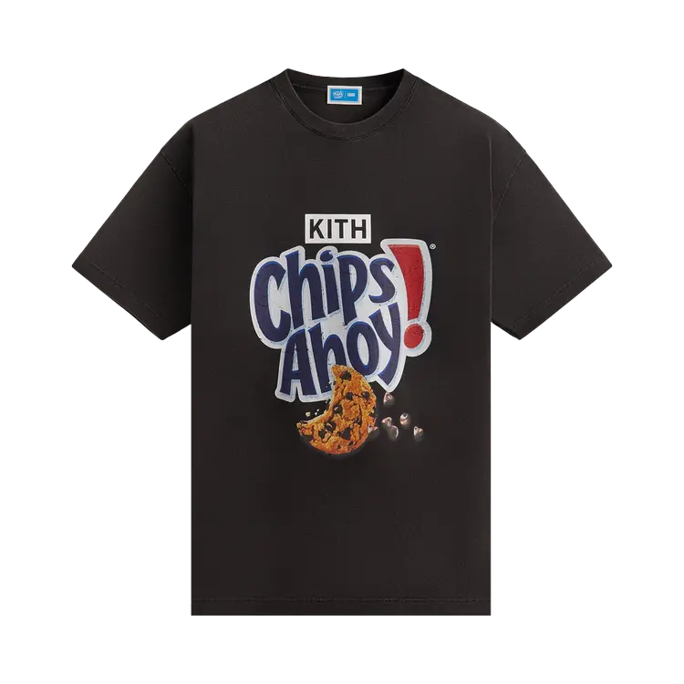 

Футболка Kith Treats For Chips Ahoy! Vintage 'Black', черный
